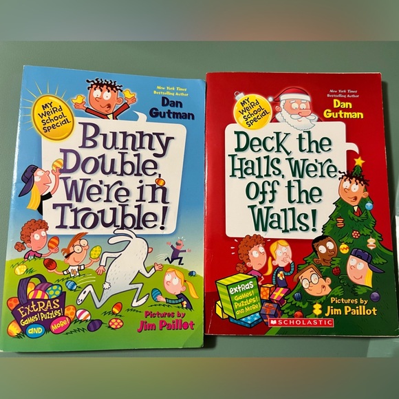 My weird school chapter books Easter & Christmas editions - Picture 1 of 4